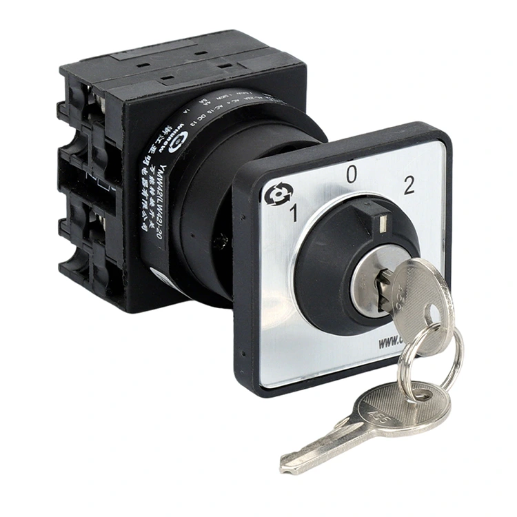 O centro de controle do botão chave 20A instala o interruptor de câmera de três posições