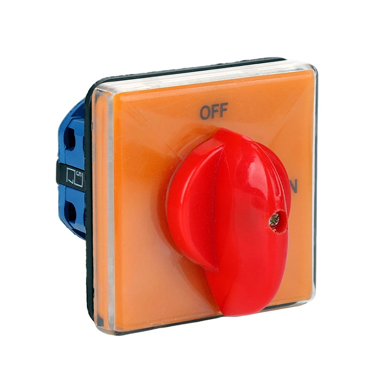 Interruptor rotativo OFF-ON de painel grande 20A