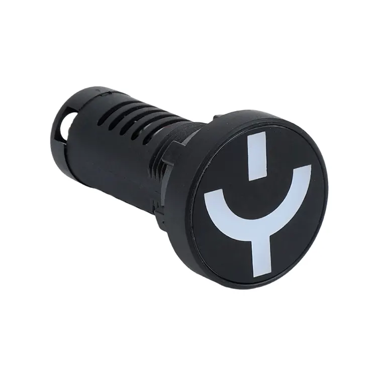 Tamanho do furo de montagem de 22 mm tipo redondo luz indicadora de posição AD16-22W