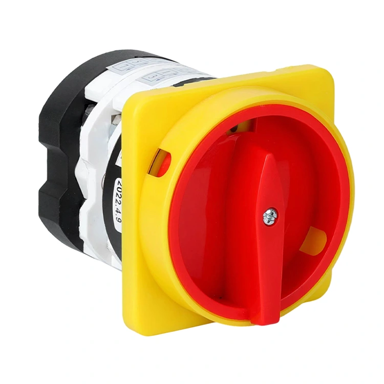 50A Cadeado OFF-ON Combinação de interruptor de came rotativo de duas posições