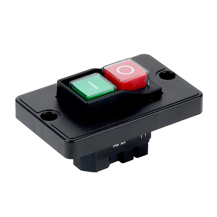 Interruptor eletromagnético de botão grande de painel 8A