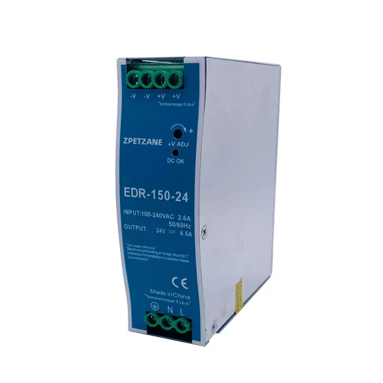 Fonte de alimentação com interruptor montado em trilho DIN EDR-150W