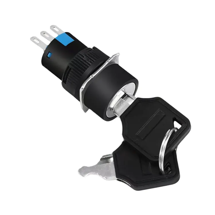 Interruptor rotativo de bloqueio com chave série LA16