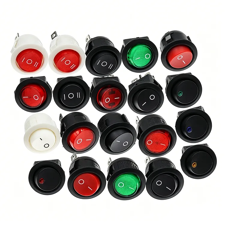 Interruptor oscilante de tipo múltiplo KCD1-101 Interruptor oscilante de tipo múltiplo KCD1-101
