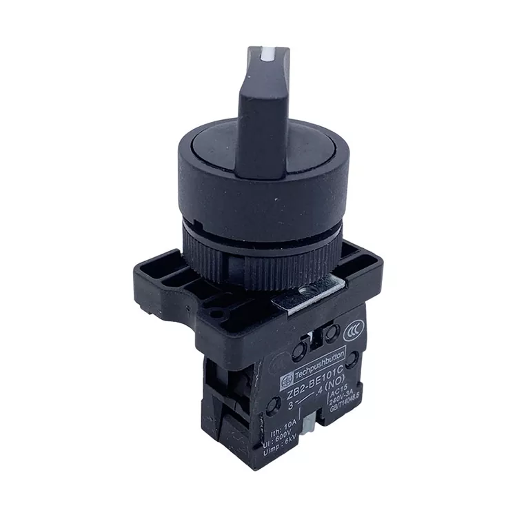 XB2-ED Redefinir interruptor rotativo com botão de três posições e travamento automático